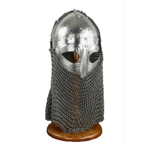 หมวกกันน็อกไวกิ้งพร้อมรายละเอียดค้อนและเกราะเกราะนักรบ-นอร์ส | ของขวัญสำหรับคอสเพลย์ | ตกแต่งบ้านด้วยมีดขอบ - Product Image 1