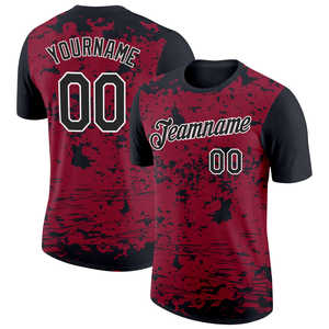 Maillot personnalisé Team Esports avec numéro de nom d'illustration de sublimation polychrome Matériau à séchage rapide pour les jeunes et les adultes compétitifs - Product Image 2