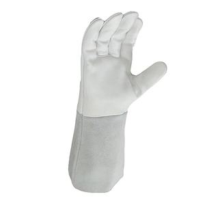 Gants de soudage de haute qualité avec étiquette personnalisée, conception unique pour la protection des mains et des bras, nouvel arrivage - Product Image 2