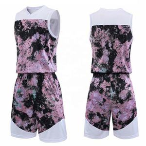 Polyester personnalisé Sublimation meilleur uniforme de basket-ball conception Unique uniforme de basket-ball pour hommes sur mesure 2025 - Product Image 2
