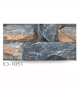 Finition rustique 30x60 Revêtement en pierre pour mur extérieur placage Nouveaux matériaux de construction Carrelages de sol pour mur intérieur et terrasse - Product Image 2