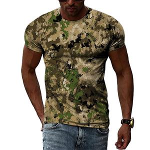 Wholesale OEM Custom Made Hot Selling Sublimation Summer T <b>Shirt</b> Hunting Tactical Fishing Camo T-<b>Shirts</b> for <b>Men</b> Breathable - Product Image 1