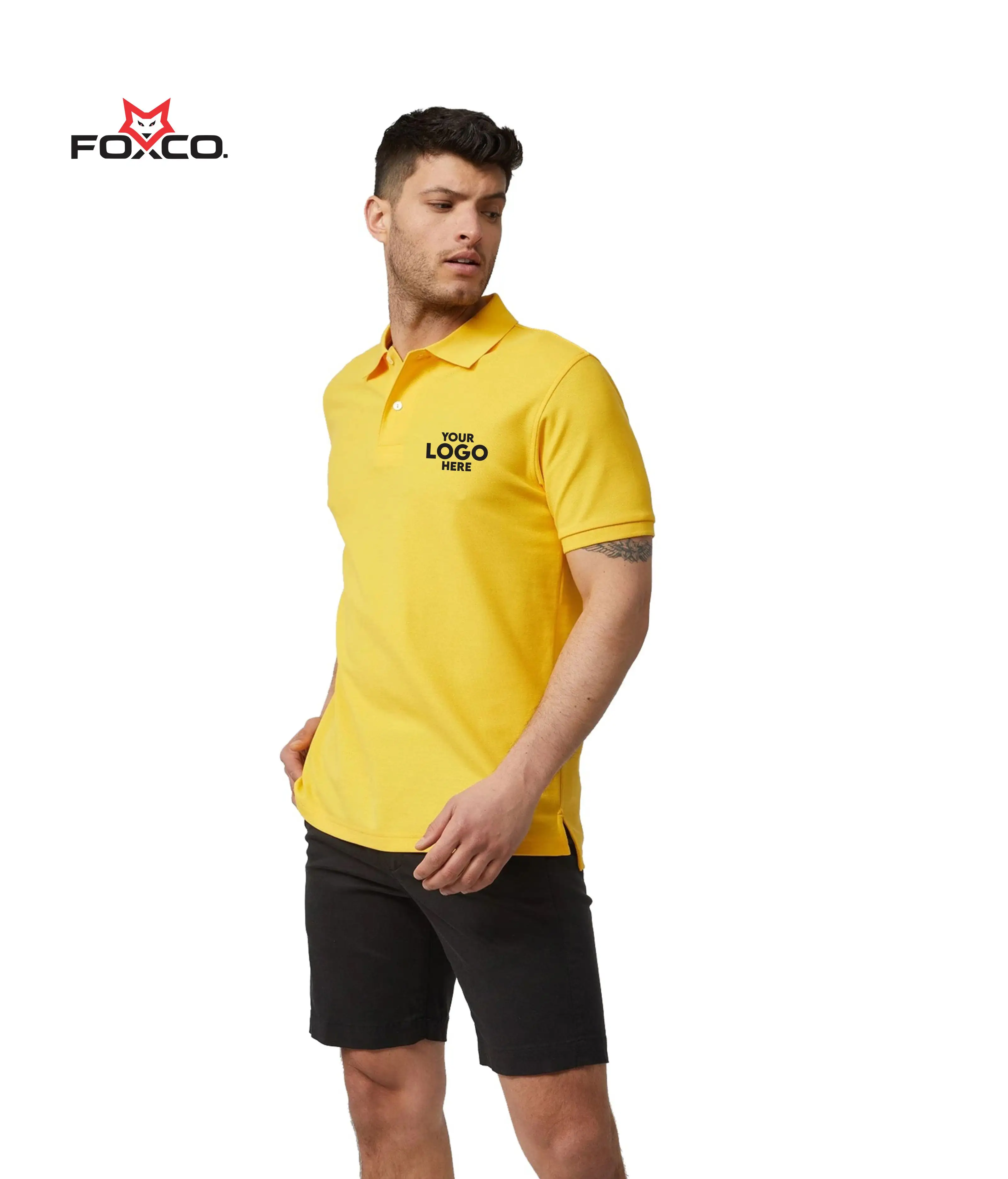 Premium Pima Cotton Custom Atmungsaktive Quick Dry Herren Kurzarm Pique Golf Polo Shirt Benutzer definierte Polo Shirts für PoloMen