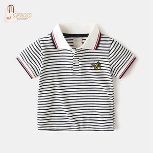 Nouvelle collection de polos pour enfants Style décontracté Tissu tricoté de haute qualité Designs personnalisés colorés Prix bas - Product Image 1