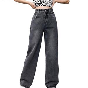 Pantalones Anchos de Estilo Urbano para Hombre, Pantalones Vaqueros Holgados con Estilo Hip Hop, Ropa Deportiva para Mujer, Pantalones Holgados de Talla Grande - Product Image 1