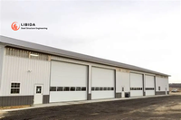 Entrepôts frigorifiques préfabriqués de haute qualité, anti-corrosion, robustes et pratiques, en structure acier.