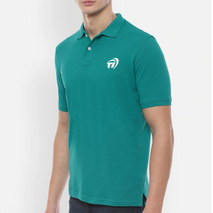 T-shirt polo à manches courtes avec impression personnalisée de bonne qualité pour hommes Motif solide en polyester/coton Style personnalisé - Product Image 2