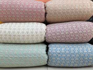 Tela de vestido de novia Georgette pesada de alta calidad con flores impresas Schiffli bordado Material de tul para la fabricación de vestidos de niñas - Product Image 3