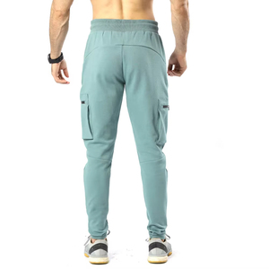 Ropa informal personalizada de alta calidad para hombre, Jogger transpirable cómodo, portátil y elegante con cierre de cordón de cintura media - Product Image 5