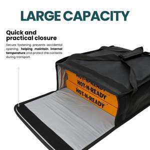 Bolsa de Transporte para Pizza Caliente, Impermeable, Resistente y Diseñada para Repartidores - Product Image 3