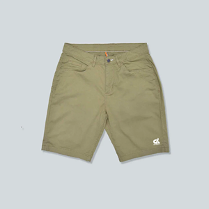 Pantalones cortos lisos de algodón 100% High Street Style para hombre, patrón sólido con logotipo de arte 3D personalizado, teñido liso - Product Image 5