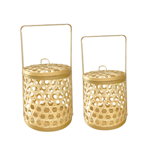 ตะกร้าหวายสานด้วยมือจากเวียดนามขายดี: สัมผัสธรรมชาติในการตกแต่งภายในบ้านของคุณ - Product Image 1