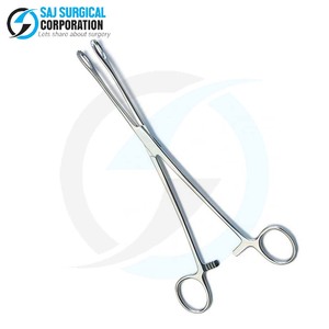 Pince de maintien d'éponge Foerster légère idéale pour saisir et maintenir avec précision les éponges chirurgicales et la gaze médicale - Product Image 3
