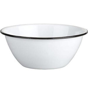 Cuenco de servicio de esmalte ovalado de Metal de alta calidad para restaurante, Hotel y utensilios de cocina para fiestas, precio al por mayor - Product Image 4