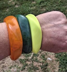 Pulseras y Brazaletes de Resina para Mujer, Nueva Colección, Joyería Estilo Ángel para Fiestas y Bodas, Alta Calidad - Product Image 3