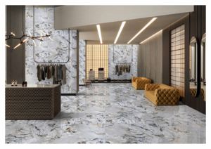 กระเบื้องติดผนังพื้นพอร์ซเลนคอลเลกชั่นขนาดใหญ่เคลือบเงาสำหรับตกแต่งโครงการเชิงพาณิชย์จากต่างประเทศสำหรับผู้ซื้อ B2B - Product Image 5