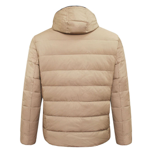 Unisex Hooded Winter Jacket for Men Women Solid Loose Fit Plus-Size Puffer <b>Coat</b> Zipper Stand Thick Cotton Warm Cozy - Product Image 2