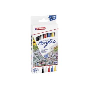 Edding 5300 Basic Fein Juego de 5 Marcadores Acrílicos para Arte y Creatividad - Product Image 2
