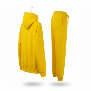 Survêtements d'hiver pour hommes avec logo personnalisé, respirants, en molleton 100% coton, pantalons de survêtement, sweat-shirts à capuche, vêtements de sport en gros, pull-over - Product Image 3