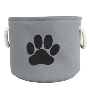 Pet <b>Toy</b> <b>Storage</b> <b>Basket</b> with Paw Print Design Artex Dong Thap - Product Image 1