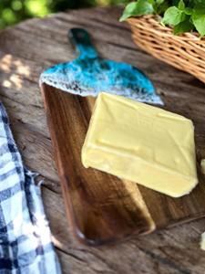 Planche à découper en bois d'acacia avec poignée Planche à charcuterie en bois Bloc à découper de cuisine pour viande fromage légumes pain fruits - Product Image 4