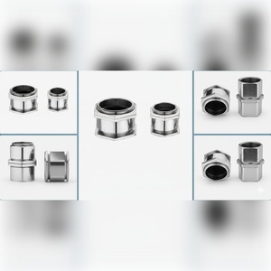 ตัวรัดสายเคเบิลทองเหลืองแบบกดเดียวรุ่นใหม่ AE18 เกลียว M100 ระดับการป้องกัน IP65 ชุบนิกเกิล สำหรับสายเคเบิลขนาด 90 ถึง 96 มม. - Product Image 5