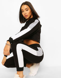 Chándal Deportivo Unisex de Algodón 100% con Detalle de Botones para Mujer |   Conjunto de Dos Piezas de Ropa Deportiva, Sudadera y Pantalones, Impermeable y Ecológico - Product Image 4