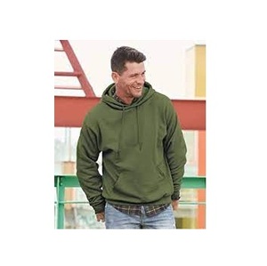 Sudaderas con capucha personalizadas recortadas inferiores DE LA INDIA Logotipo personalizado Sudaderas recortadas unisex Sudadera con capucha lisa sin cordón Dobladillo Borde crudo - Product Image 5