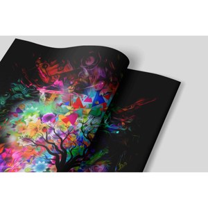 Impresión en lienzo moderna del Árbol de la Vida: elegante arte de pared inspirado en la naturaleza, póster enrollado - Product Image 1