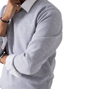 เสื้อสเวตเตอร์บุขนแกะสำหรับผู้ชายเสื้อแบบสวมหัวผ้าโพลีเอสเตอร์ผ้าฝ้ายนุ่มพิเศษสวมใส่สบายเหมาะสำหรับฤดูใบไม้ร่วงและฤดูหนาวคอลเลกชัน - Product Image 5