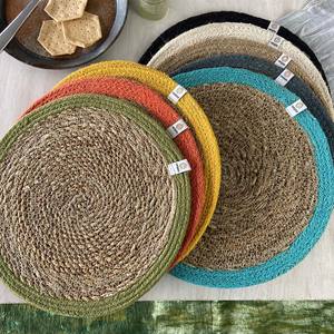 Wholesaler Natural Seagrass <b>Woven</b> Table Mat Exquisite Design Kitchen Household Item for Wedding Parties and Restaurants - Product Image 3