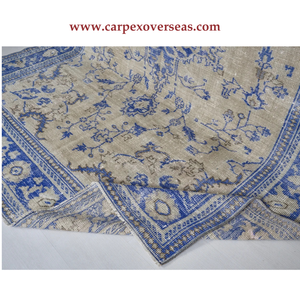 Alfombra de lana anudada a mano India auténtica alfombra elegante para sala de estar con envío rápido - Product Image 3