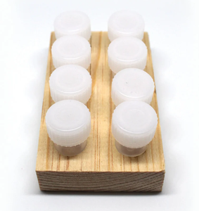 ที่ใส่ปากกาทำจากไม้เนื้ออ่อนงานศิลปะพื้นบ้านทำด้วยมือมีลวดลาย8 dinky dips - Product Image 2