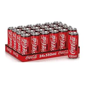 Coca-Cola Original, paquete de 24 botellas de 330 ml, sabor clásico 'Original', refresco con carbonato como ingrediente principal - Product Image 5