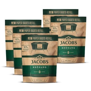El tarro de café instantáneo Jacobs Kronung más vendido, mezcla alemana Premium de 47,5G, aroma rico, sabor suave, perfecto para el hogar y la Oficina - Product Image 4