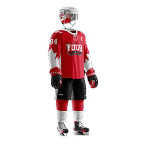 Uniforme de Hockey sobre Hielo para Hombre, Fabricante al por Mayor, Ligero, de Secado Rápido, Absorbente de Sudor, Material 100% Poliéster, Logotipo Personalizado - Product Image 6