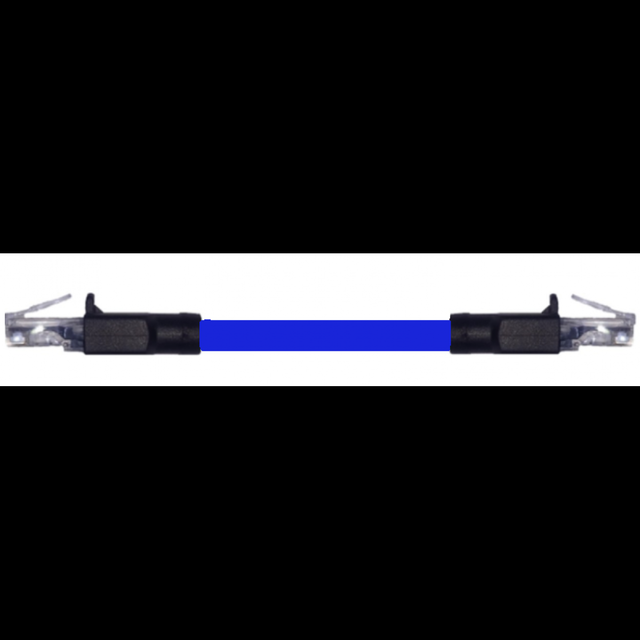 Reliable RJ45 UTP Ethernet Patch Cord 5 Meter Blue Cable Ideal For Office Network Connections Setup From India