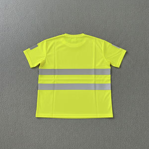 เสื้อกั๊กนิรภัย แถบสะท้อนแสงสูง 100% โพลีเอสเตอร์ ไฟ LED กันน้ำ รับสกรีนโลโก้ เสื้อทำงานกลางแจ้งสำหรับผู้ชาย - Product Image 2