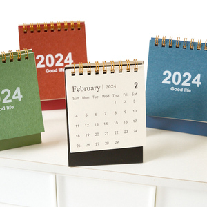 BECOL nuovo in arrivo Multi colore piccole dimensioni 2024 Stand da tavolo <span class=keywords><strong>calendario</strong></span> Mini bel giorno calendari da scrivania per la casa/ufficio - Product Image 2