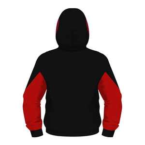 Sweatshirt à capuche d'hiver en polaire à fermeture éclair Impression numérique 100% coton Streetwear surdimensionné Sweat-shirt personnalisé pour hommes - Product Image 4