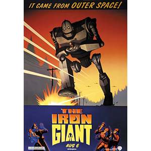 Modern Style the Iron Giant <b>Poster</b> Wall Decor Paper <b>Poster</b> - Product Image 1
