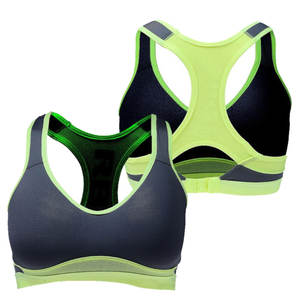 Soutien-gorge de sport respirant pour femmes personnalisable Soutien-gorge de gymnastique en tissu doux au design coloré - Product Image 6