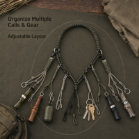 Lanière pour le sonnettement des canards - Matériau en polyester durable avec plusieurs boucles, sangle réglable pour la chasse aux oiseaux aquatiques en extérieur