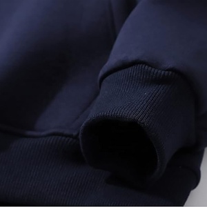 Sudadera Casual sólido manga larga suelta ajuste Tops pulóver mujer Otoño Invierno mujeres sudaderas con capucha cómodo algodón sólidos colores - Product Image 4