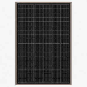 แผงโซลาร์เซลล์ Thornova 410W Zosma S สีดำแบบ Half-Cell Mono PERC N-Type HJT บรรจุ 36 แผงต่อพาเลท - Product Image 1