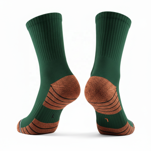 Chaussettes de sport personnalisées avec logo, chaussettes en coton à rayures tendance pour hommes et femmes, OEM ODM, vente en gros de chaussettes - Product Image 3