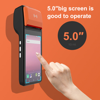 Portable Smart Touch tout-en-un écran 4G WiFi Pos Terminal de paiement électronique PDA