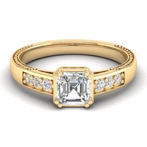 Reyes ขายส่งราคาโรงงาน14K 18K 22K แหวน0.76เพชรโรสโกลด์เครื่องประดับแฟชั่นสำหรับผู้หญิง - Product Image 6