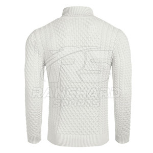 Suéter de Punto para Hombre, Suave, Cálido y Elegante, Suéter de Algodón Cálido para Hombre, Cómodo y Suave para Uso Diario - Product Image 3