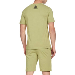 Summer New Men Casual Shorts Sets Short Sleeve T Shirt Shorts Set Custom Clothing 2 Pieces Set - Product Image 3